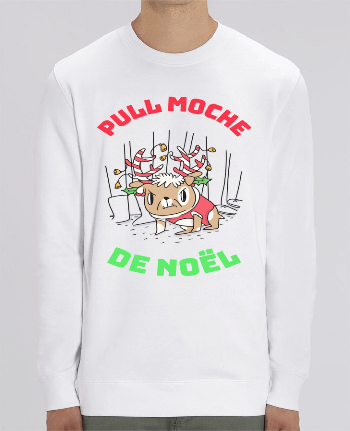 Unisex Crew Neck Sweatshirt 350G/M² Changer Pull moche Par SANDRA-WEB-DESIGN.CH