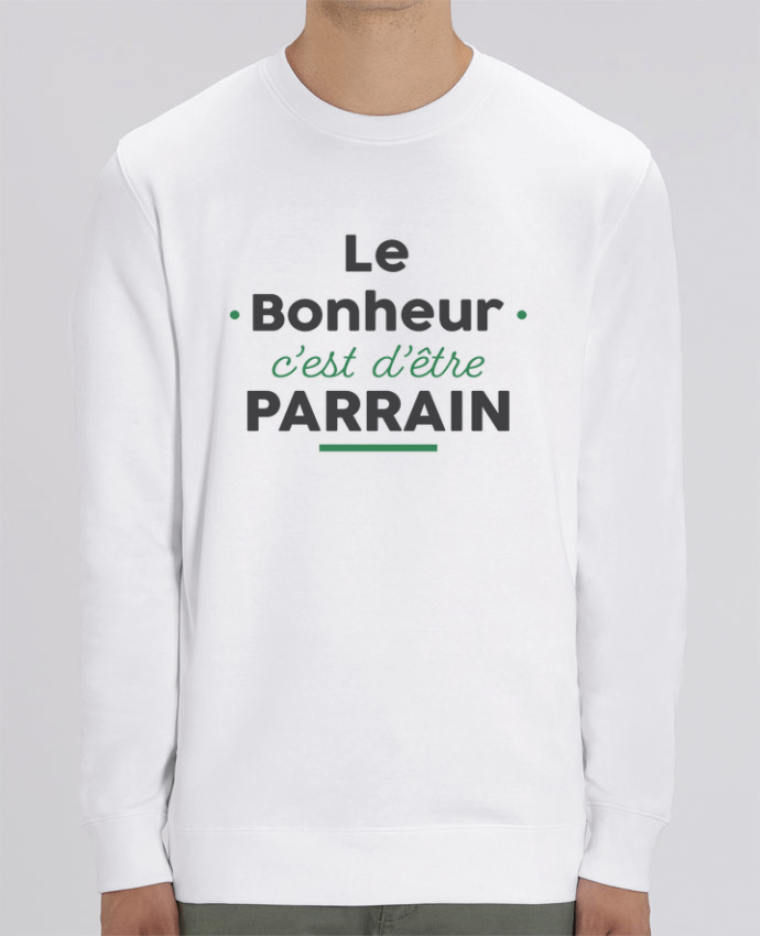 Sweat-shirt Le Bonheur c'est d'être parrain Par tunetoo