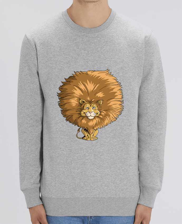 Sweat-shirt Lion à grosse crinière Par Tomi Ax - tomiax.fr