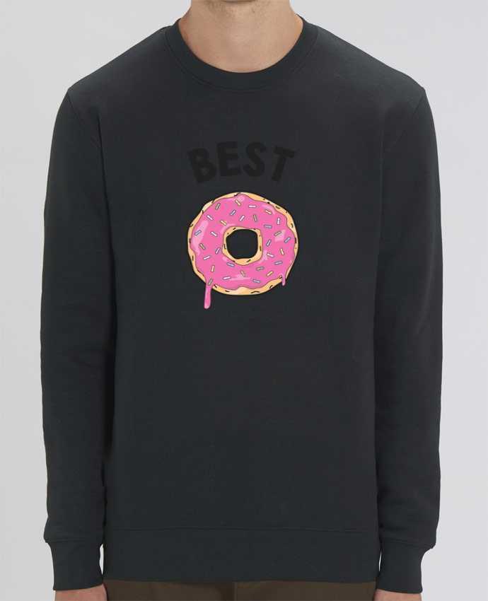 Sweat Col Rond Unisexe 350gr Stanley CHANGER Best Friends donut coffee Par tunetoo