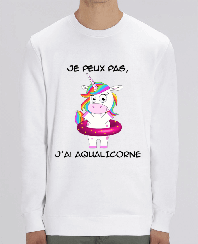 Unisex Crew Neck Sweatshirt 350G/M² Changer Aqualicorne Par Nathéo