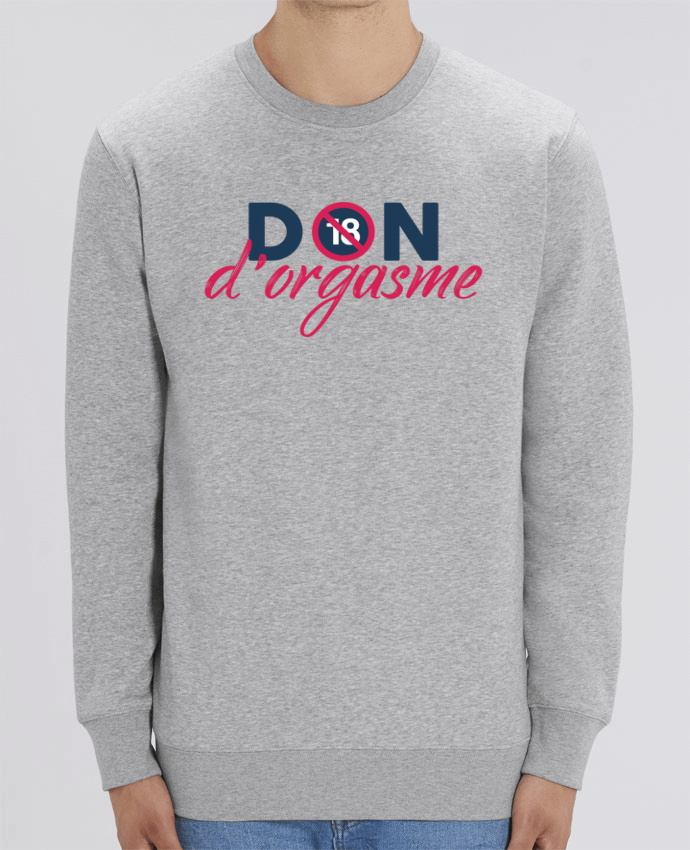 Unisex Crew Neck Sweatshirt 350G/M² Changer Don d'orgasme Par tunetoo