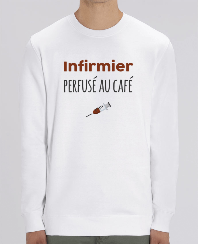Sweat-shirt Infirmier perfusé au café Par tunetoo