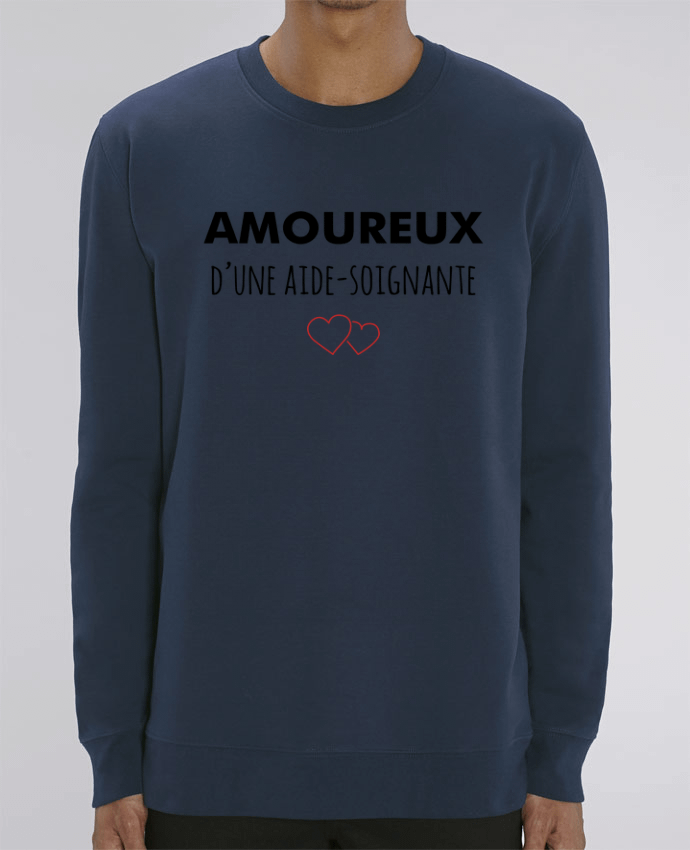 Sweat-shirt Amoureuse d'une aide-soignante Par tunetoo