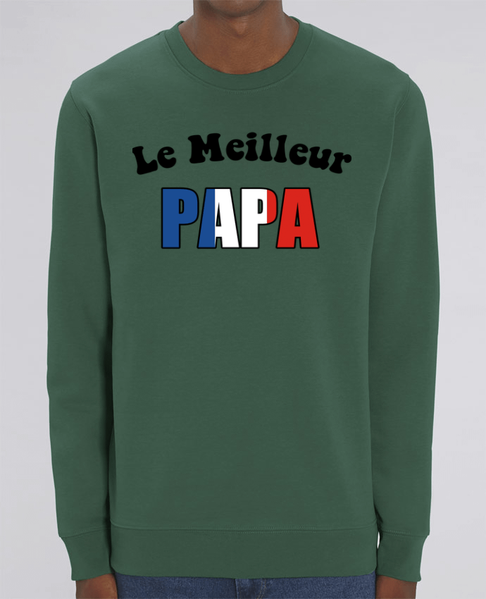 Sweat-shirt Le Meilleur papa France Par CREATIVE SHIRTS