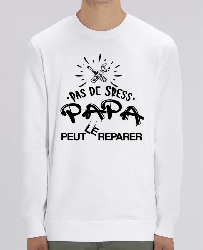 Sweat-shirt Papa bricoleur - Cadeau Papa - Fête des pères Par CREATIVE SHIRTS