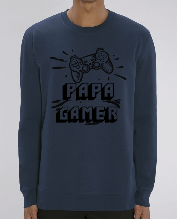 Sweat-shirt Papa Gamer - Papa jeux vidéos - Fête des pères Par CREATIVE SHIRTS