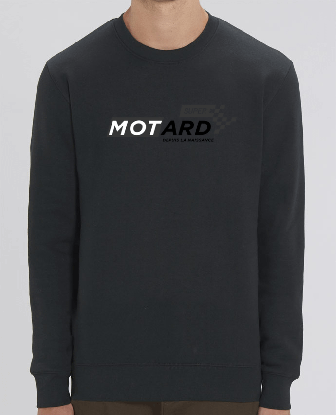 Sweat-shirt Super motard depuis la naissance Par tunetoo