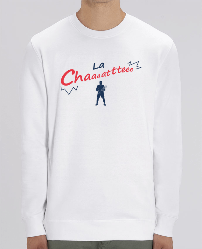 Sweat-shirt La Chaaattteee - Benoit Paire Par tunetoo