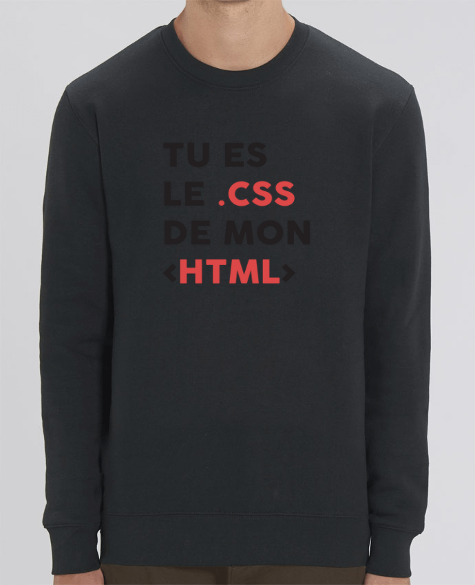 Unisex Crew Neck Sweatshirt 350G/M² Changer Le CSS de mon HTML Par tunetoo