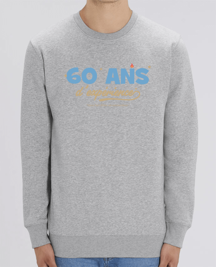 Sweat Col Rond Unisexe 350gr Stanley CHANGER 60 ans d'expérience - Anniversaire Par tunetoo