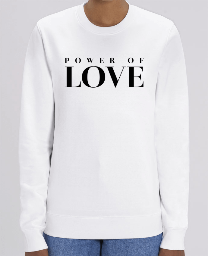 Sweat-shirt Power of Love Par tunetoo
