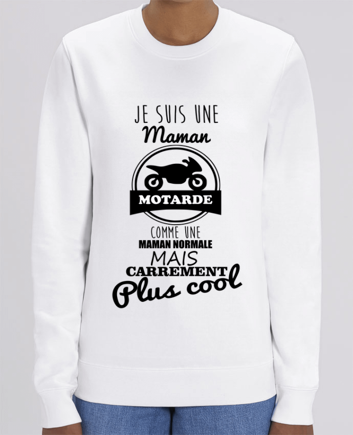 Sweat-shirt Maman motarde, cadeau mère, moto Par Benichan