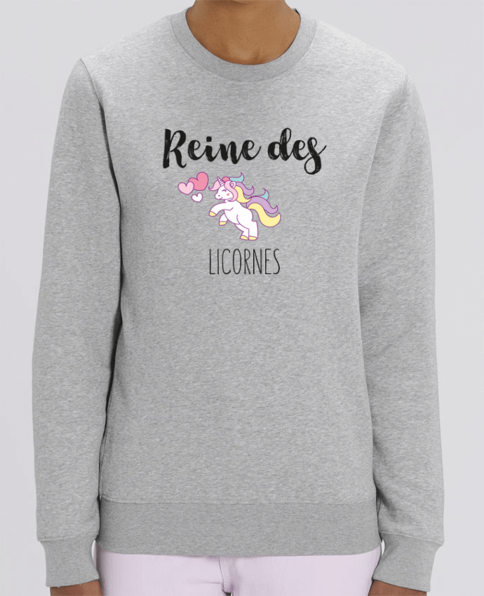 Sweat-shirt Reine des licornes Par tunetoo