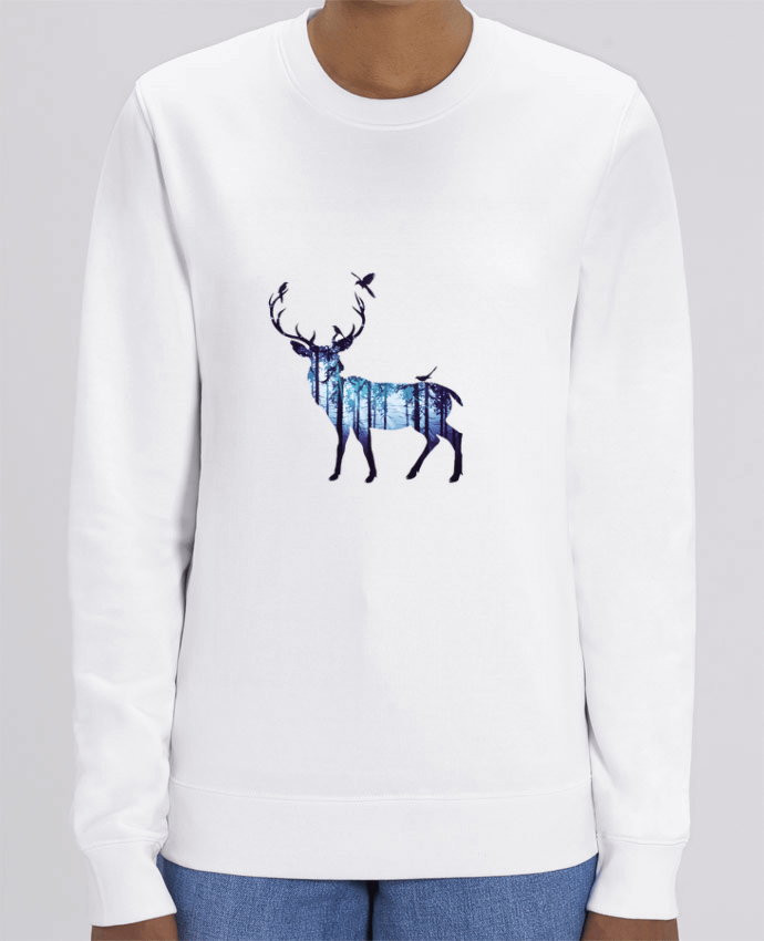 Sweat-shirt Deer Par Likagraphe