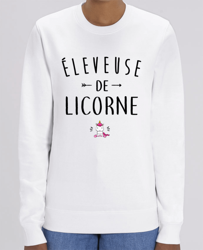 Sweat-shirt Éleveuse de licorne Par La boutique de Laura