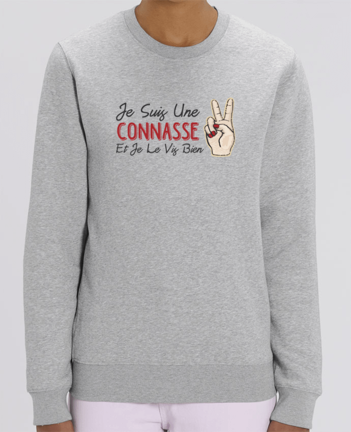 Sweat-shirt Je suis une connasse et je le vis bien Par tunetoo