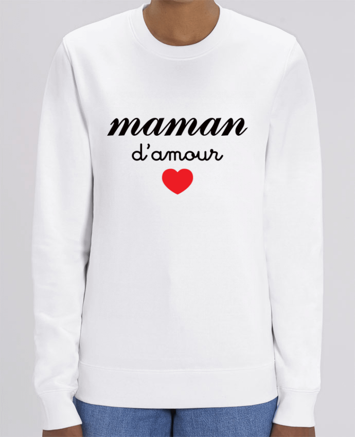 Sweat-shirt Maman D'amour Par Freeyourshirt.com