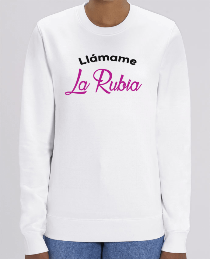Sweat-shirt Llámame La Rubia Par tunetoo