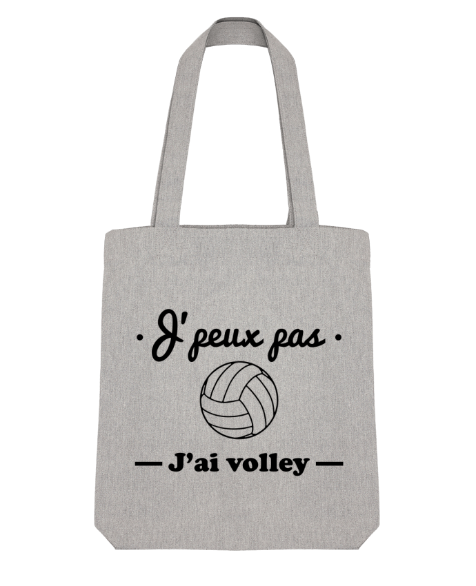 Tote Bag Stanley Stella J'peux pas j'ai volley , volleyball, volley-ball by Benichan 