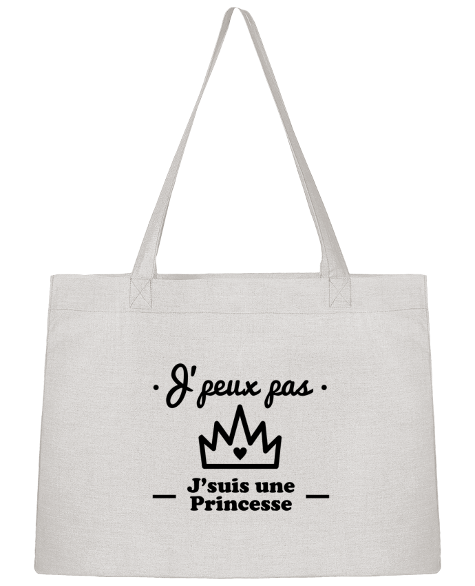 Shopping tote bag Stanley Stella J'peux pas j'suis une princesse, humour, citations, drôle by Benichan
