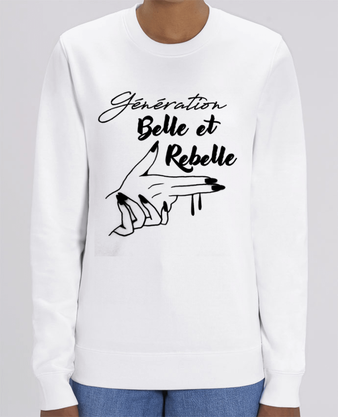 Sweat-shirt génération belle et rebelle Par DesignMe