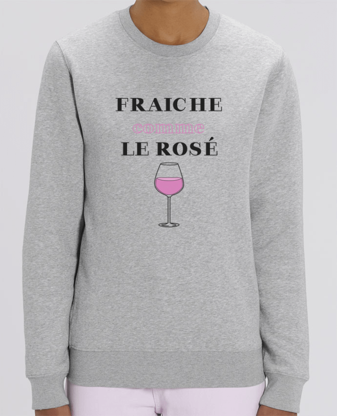 Sweat-shirt Fraiche comme le rosé Par tunetoo