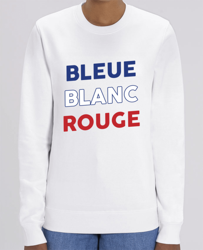 Sweat-shirt Bleue Blanc Rouge Par tunetoo