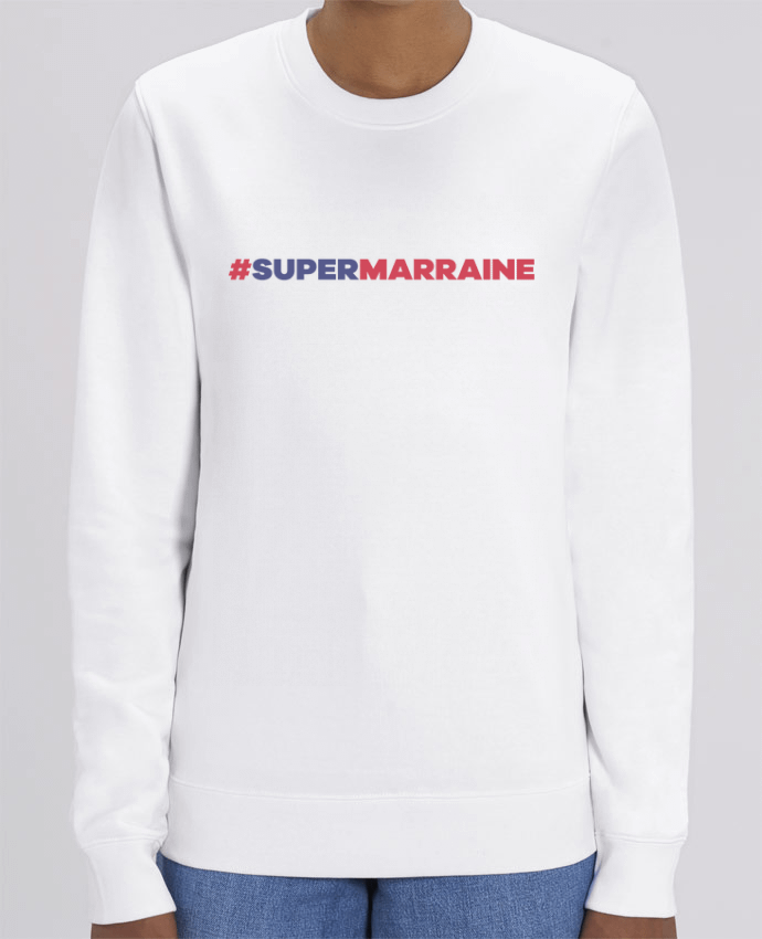 Sweat-shirt #Supermarraine Par tunetoo