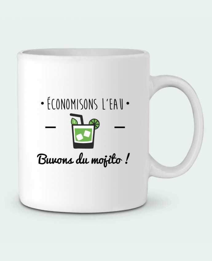 Ceramic Mug Économisons l'eau, buvons du mojito ! Humour , alcool , citations by Benichan
