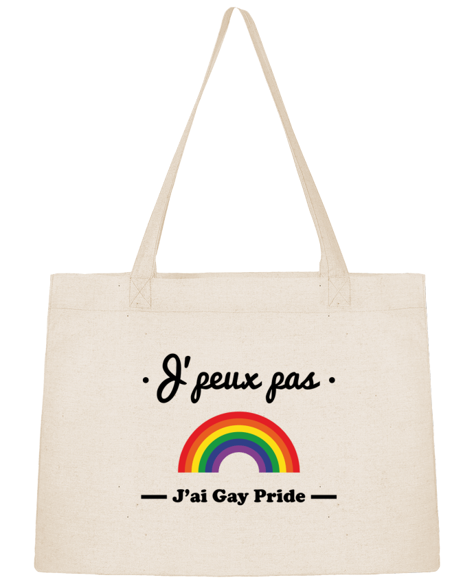 Shopping tote bag Stanley Stella J'peux pas j'ai gay-pride , gay, lesbienne by Benichan