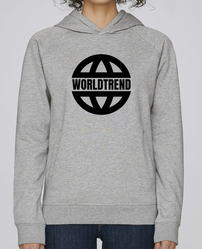 Sweat capuche femme WORLDTREND par evancr