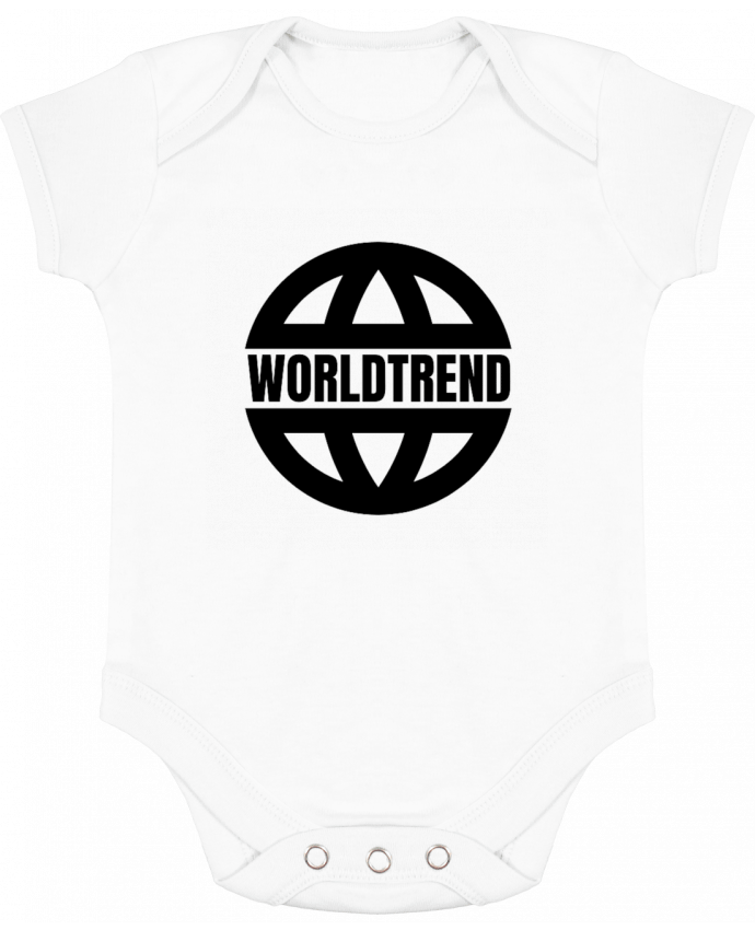 Body bébé manches contrastées WORLDTREND par evancr