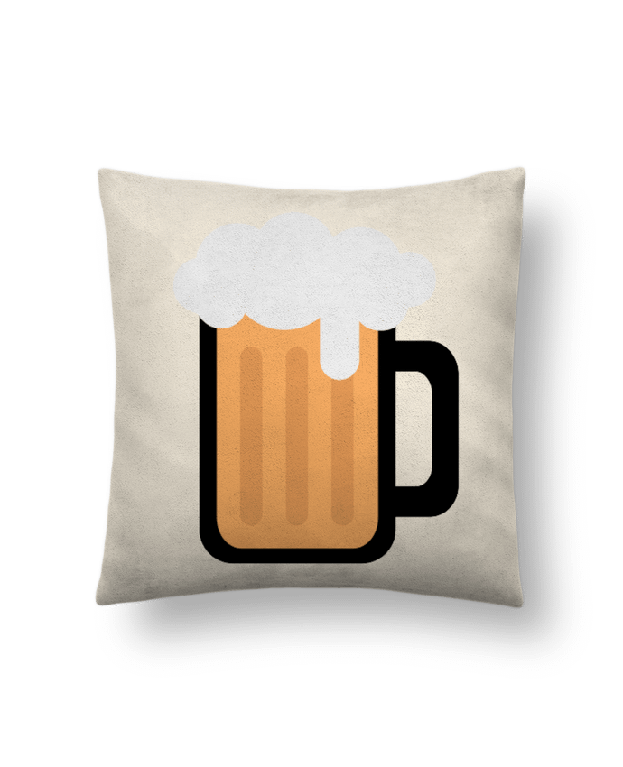 Coussin suédine BIÈRE par evancr