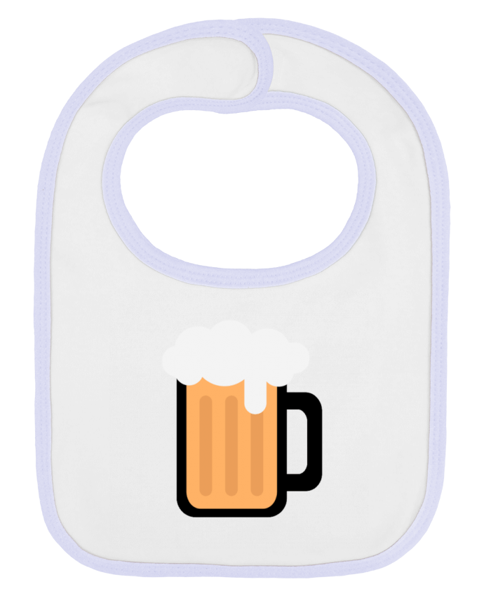 Bavoir bébé uni BIÈRE par evancr
