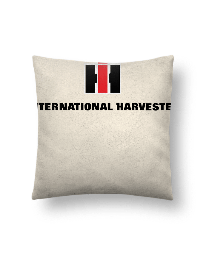 Coussin suédine INTERNATIONAL HARVESTER par Conquest Studio