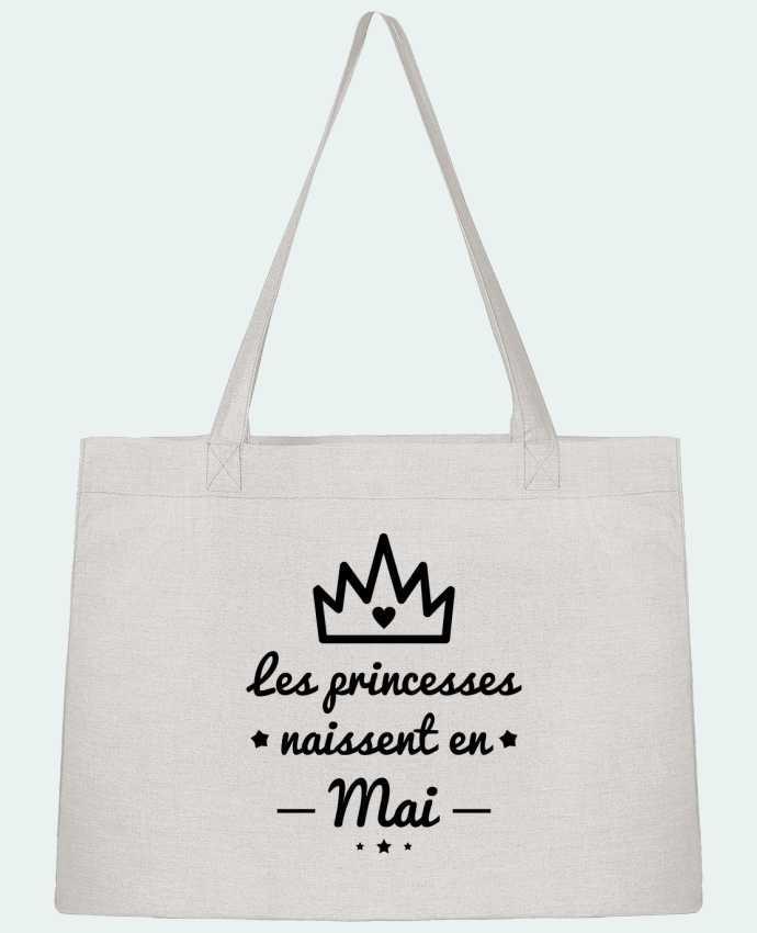 Sac Shopping Les princesses naissent en mai, princesse, cadeau d'anniversaire par Benichan