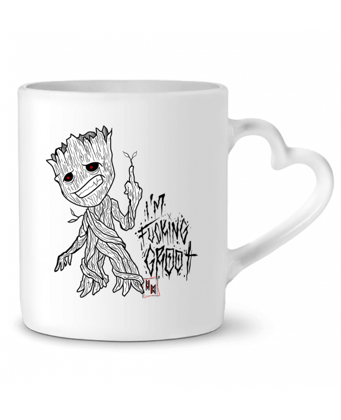 Mug coeur Fucking groot par Viko Tattoo