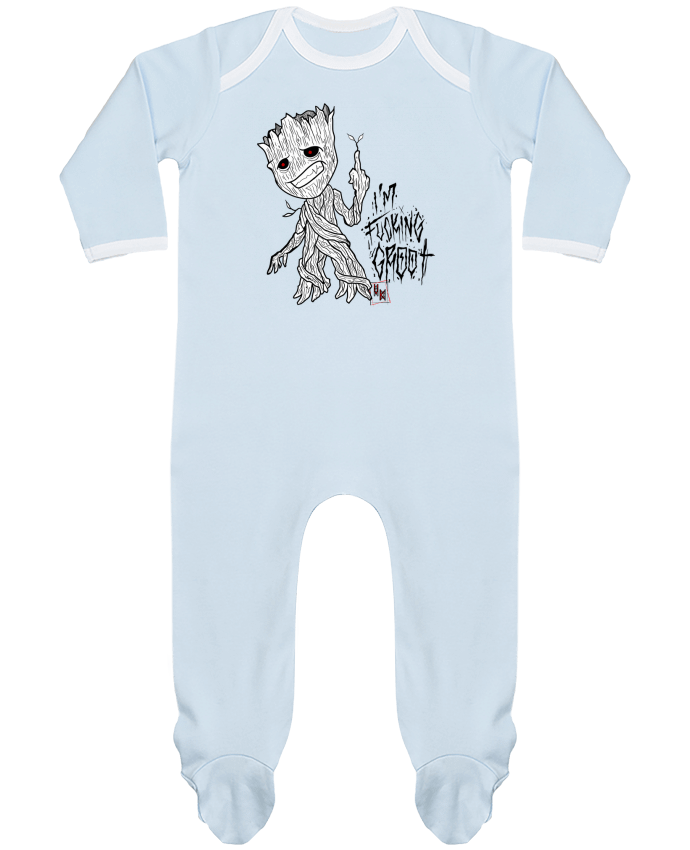 Body Pyjama Bébé Fucking groot par Viko Tattoo