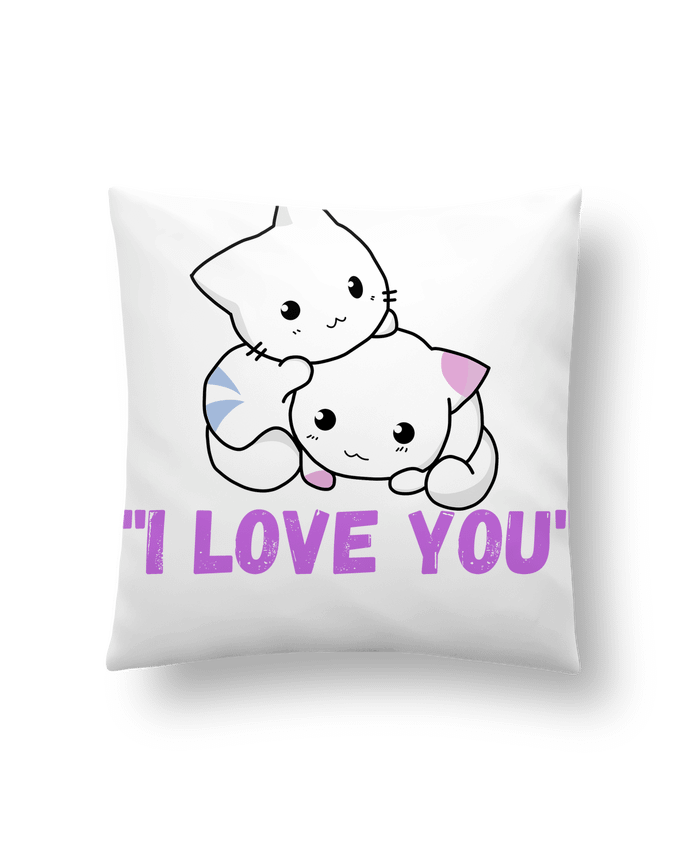 Coussin i love you par Fabgino