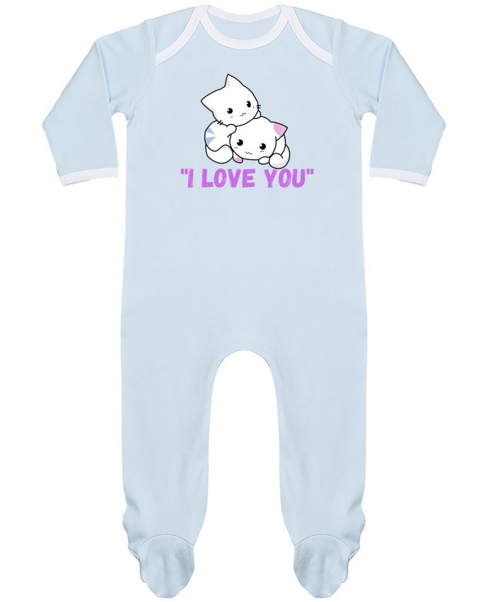 Body Pyjama Bébé i love you par Fabgino