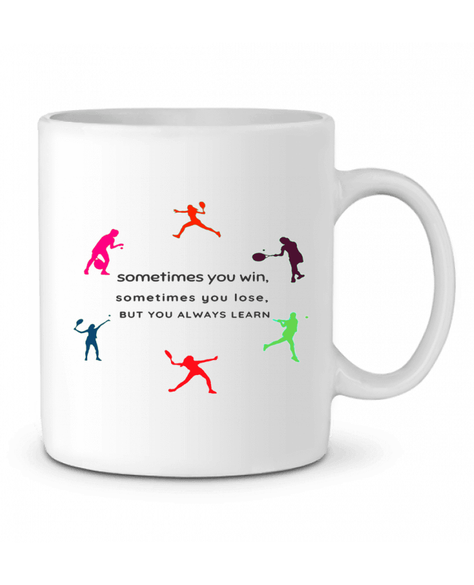 Mug  SOMETIMES YOU WIN par SARA BOSS desgin