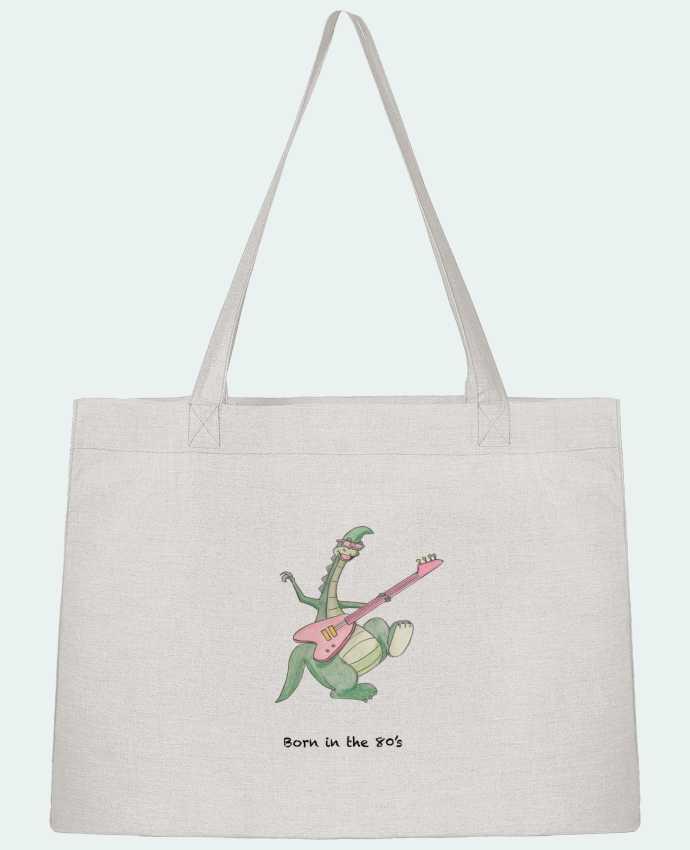 Shopping tote bag Stanley Stella BORN IN THE 80's by La Paloma