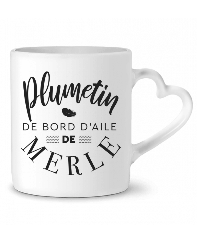 Mug coeur Plumetin par Rickydule