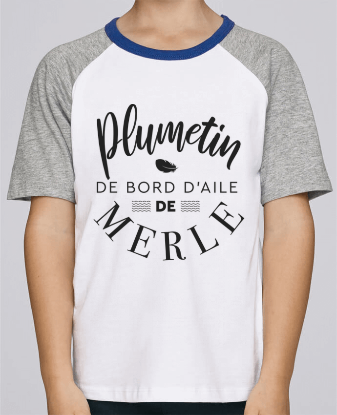 T-shirt enfant Baseball Plumetin par Rickydule