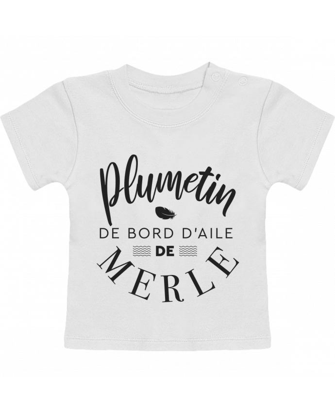 T-shirt bébé Plumetin manches courtes du designer Rickydule