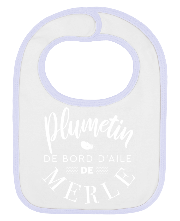 Bavoir bébé uni Plumetin par Rickydule