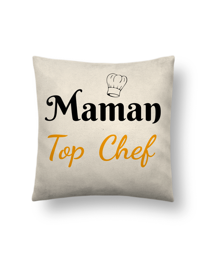 Coussin suédine Maman Top Chef par Seb337413