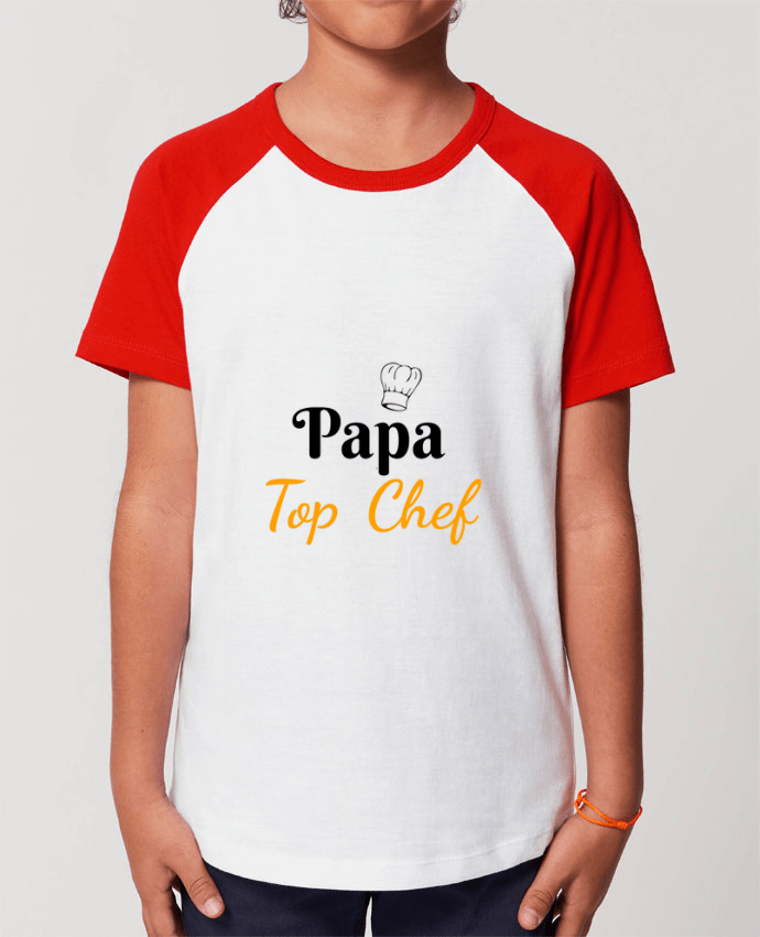 Tee-shirt Enfant Papa Top Chef Par Seb337413