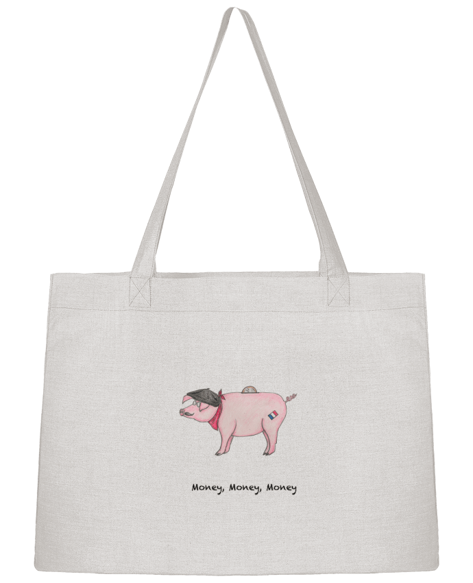 Shopping tote bag Stanley Stella MONEY MONEY MONEY by La Paloma